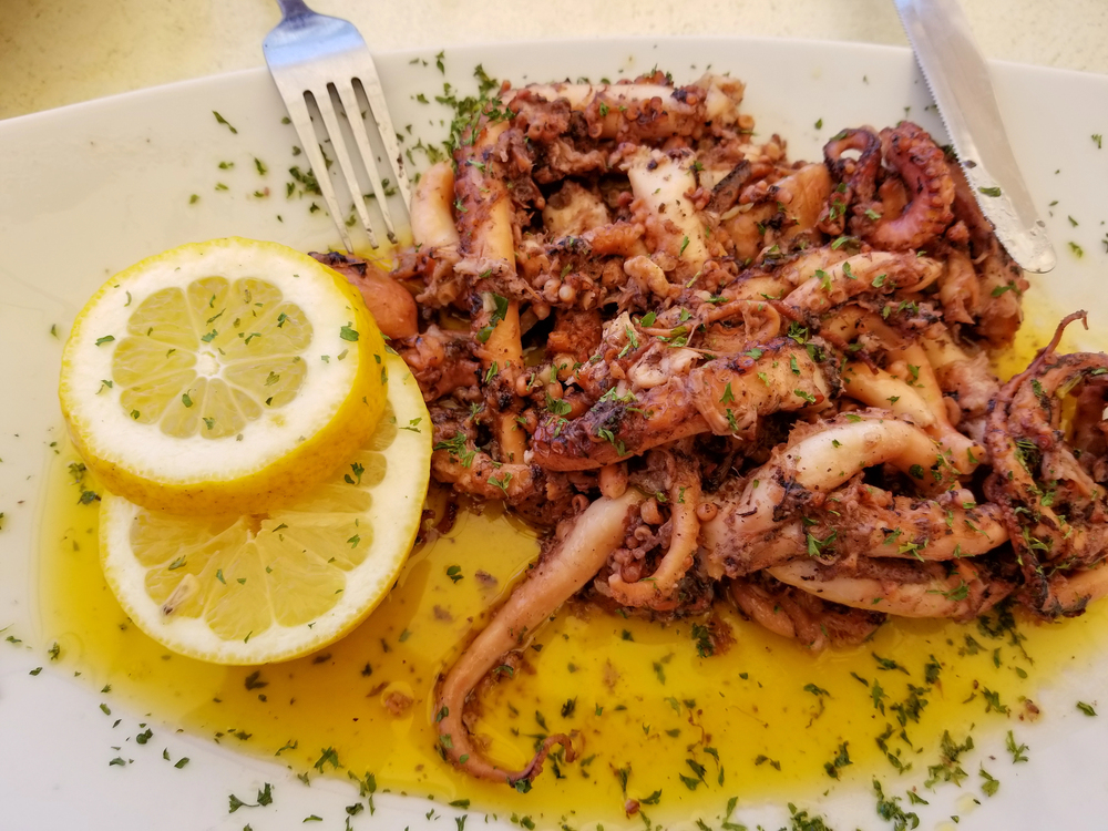 Frita de polp formentera