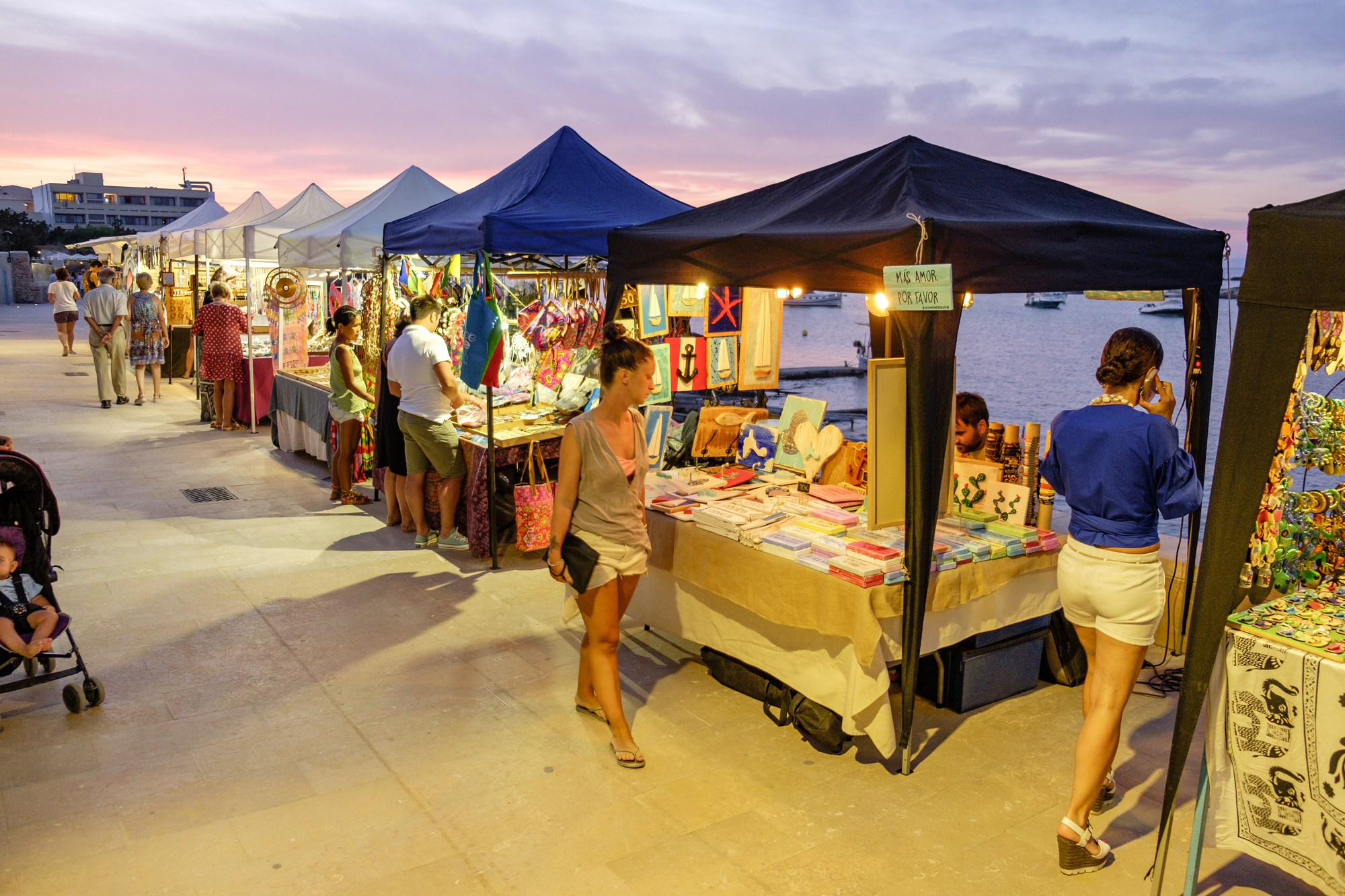 Mercatini hippie di Formentera 7 Mercatino di Sant Francesc Formentera