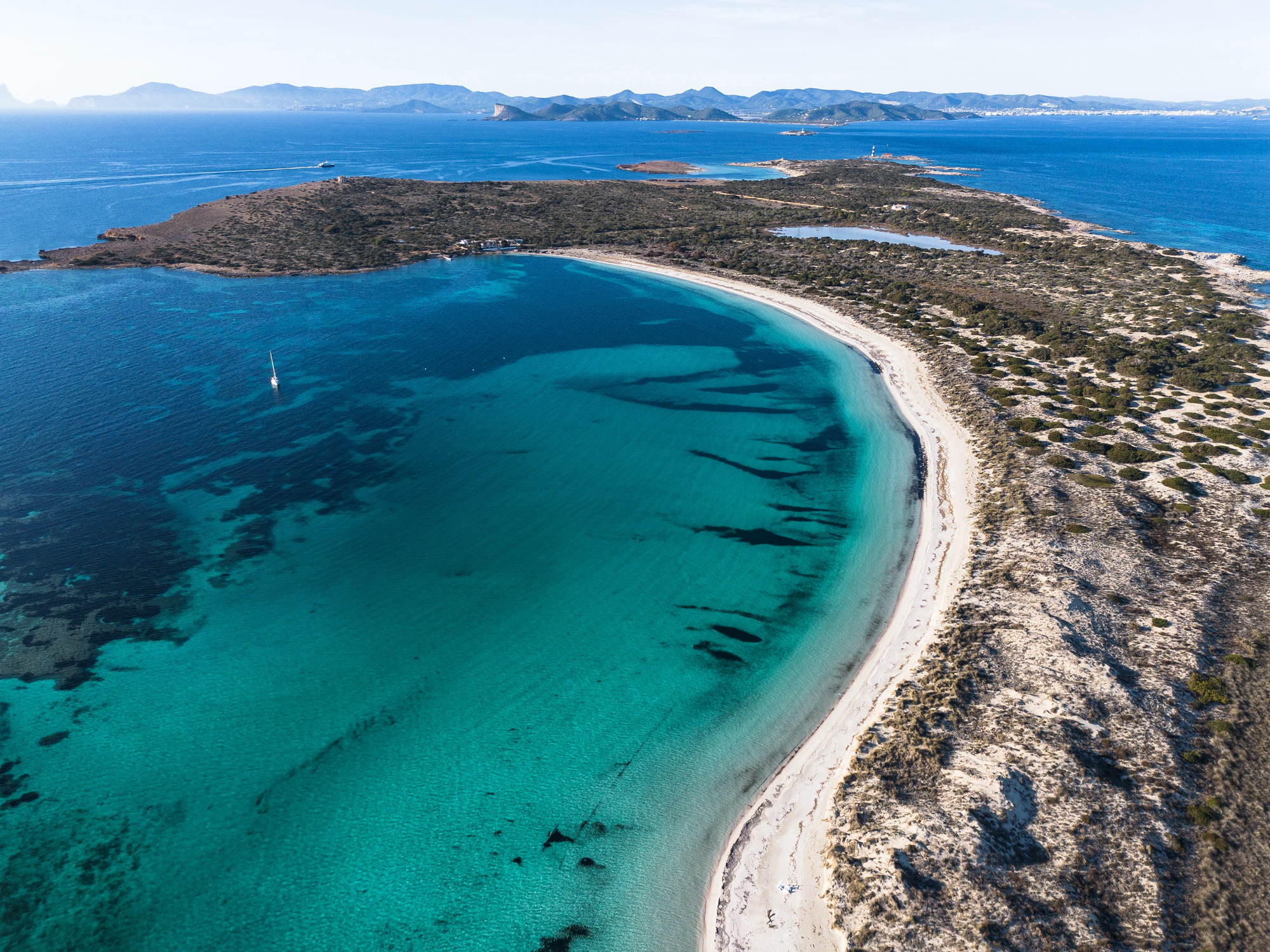 Cosa vedere a Formentera in tre giorni 9 Playa de S Alga espalmador formentera