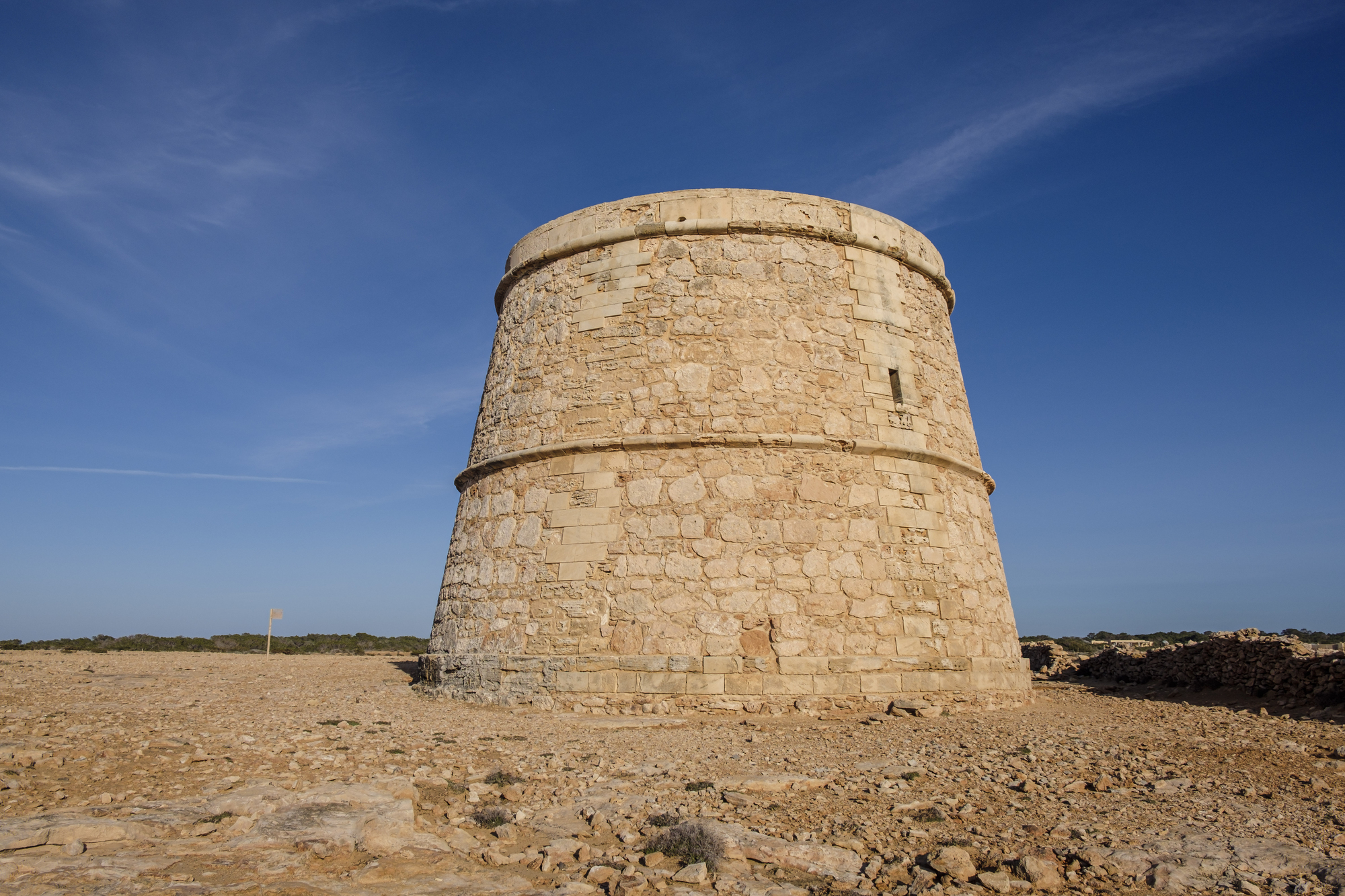 Torri di difesa di Formentera 7 Torre de Sa Gavina Formentera