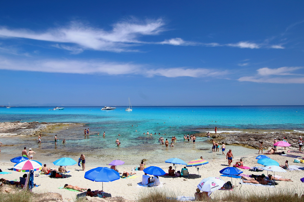 playa Ses Platgetes formentera